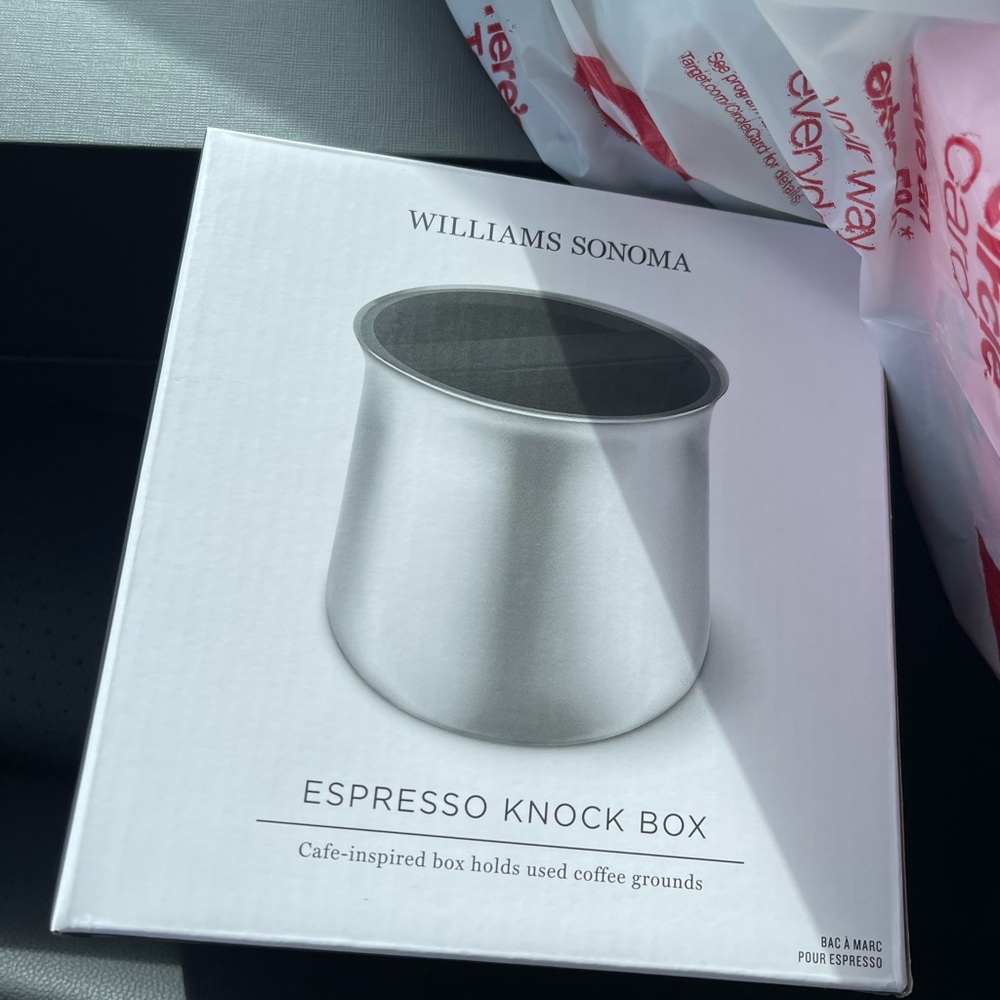 New Espresso Knock Box